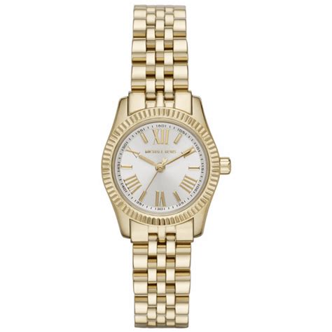 Michael Kors MK3229 Ladies Gold Petite Lexington 